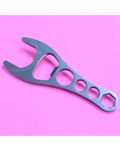 BT0003: Titanium Bottle Opener,15 mm/32 mm Wrenches, Engraved (LIMITED PRODUCTION RUN!)