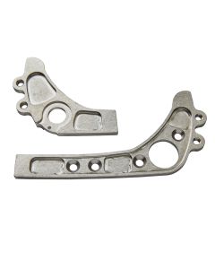 DR0102: Titanium BoBI 12 mm Flat Mount, Eyelets (50% OFF, FINAL SALE!)